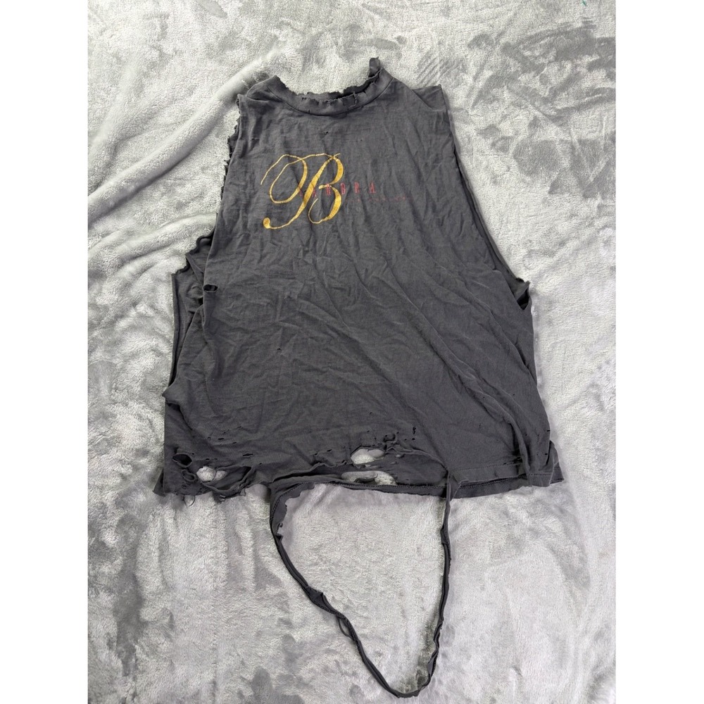 Vintage Barba Streisand Concert Tank Top Adult XL 1994 Distressed Faded